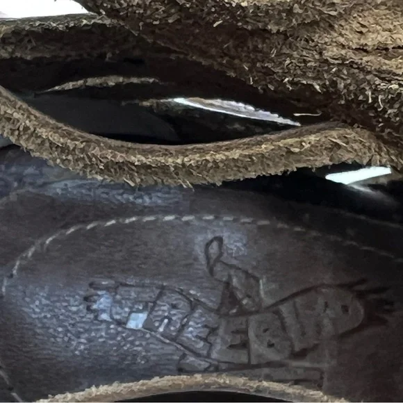 Freebird Braided Cutout Ankle Booties - Brown - Picture 10 of 10